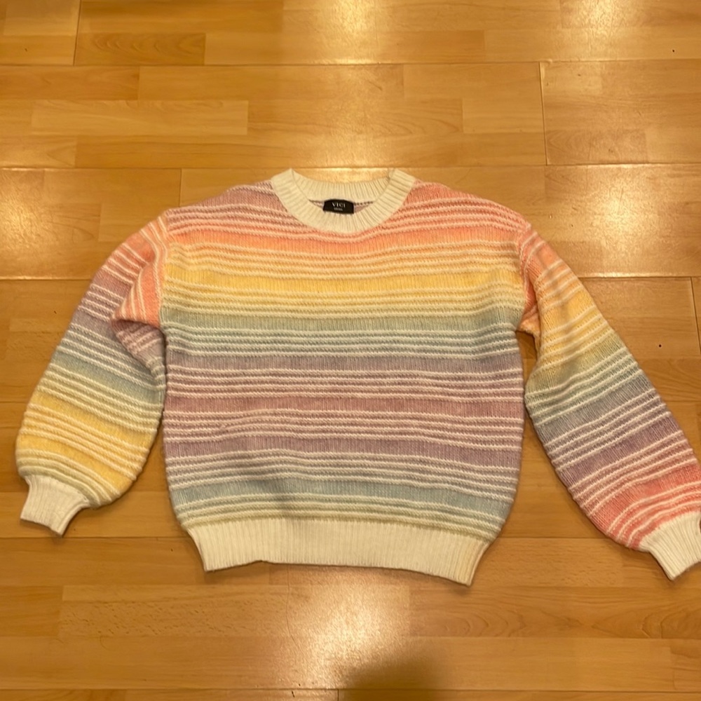 Rainbow sweater